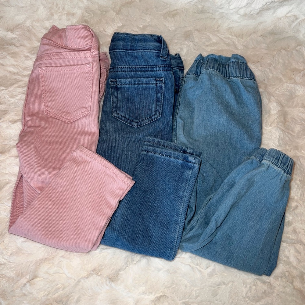 CAT&JACK  JOGGER & JEGGING SIZE 2 TODDLER  GAP PINK SKINNY JEANS